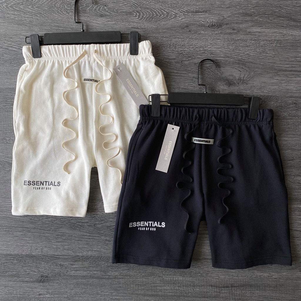 [Mã SKAMA06 giảm 8% TỐI ĐA 50K đơn250K] Quần short nỉ cotton Essentials , quần nam nữ unisex , MSW Town | BigBuy360 - bigbuy360.vn