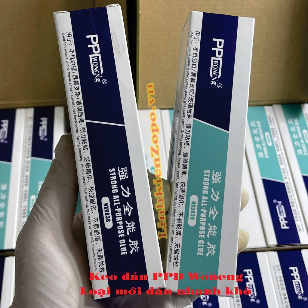 Keo dán màn hình dán lưng điện thoại PPD WoNeNg chính hãng