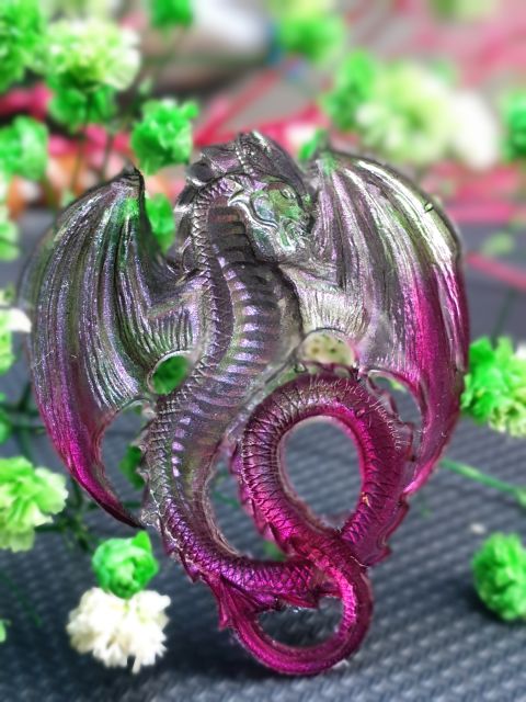 Khuôn Silicon hình Rồng _ Dragon dùng trong Resin, Jesmonite