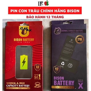 Pin iphone con trâu bison 5 5s 5se 6 6p 6s 6sp 7 7p 8 8p x xs xr xsmax se2 - ảnh sản phẩm 1