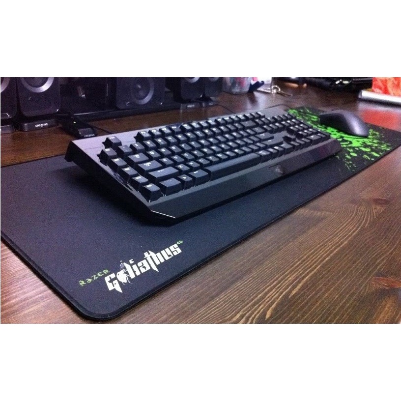 Lót chuột/ Mouse pad/ Bàn di chuột gaming Razer S2 size to cho game thủ 800x300x3mm