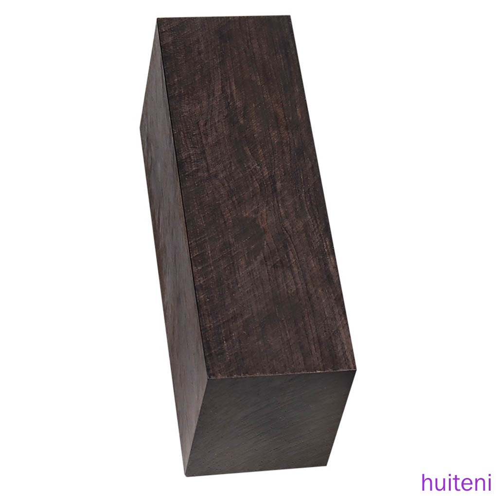 Khối gỗ mun màu đen dùng điêu khắc thủ công
