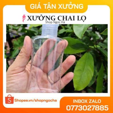 Chai nắp bật dẹp baby 90ml chiết mỹ phẩm, đựng gel, nước rửa tay , phụ kiện du lịch