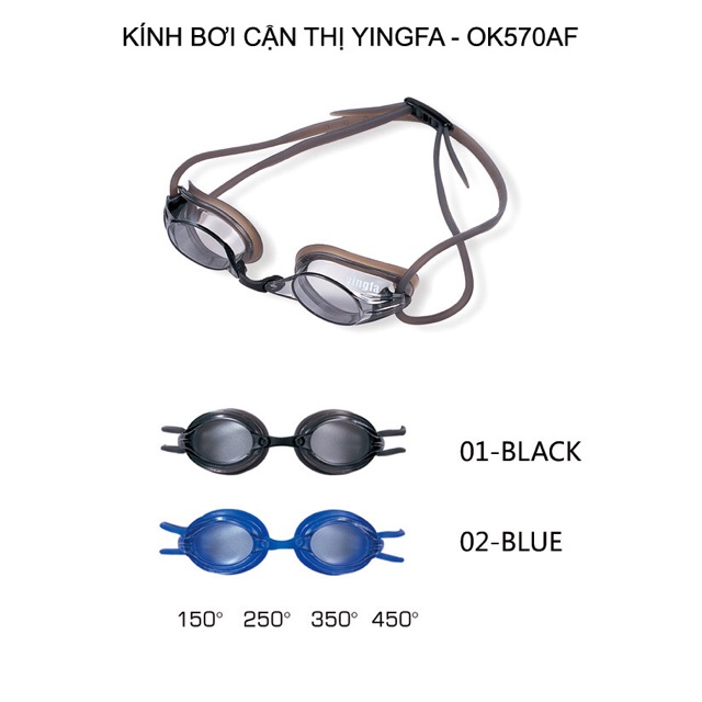 Kính bơi cận thị Yingfa