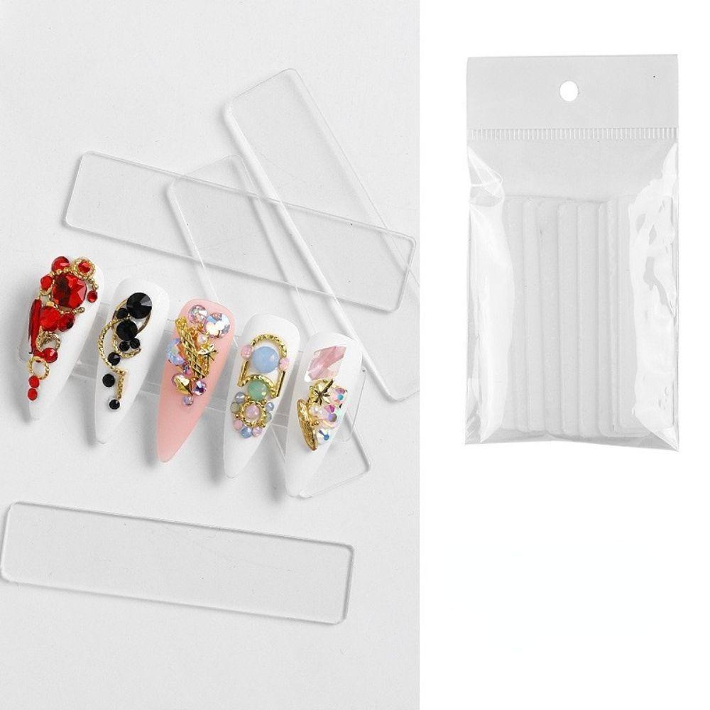 Giá Đỡ Trưng Bày Móng Tay Giả Hình Tròn Nhiều Màu Sắc