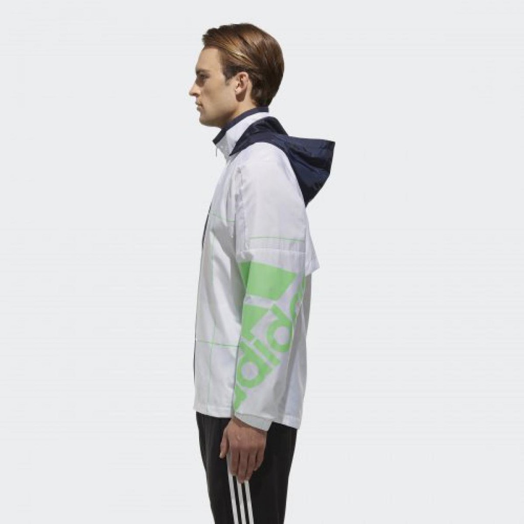 Áo khoác thể thao nam Adidas EYV89 chất liệu gió mỏng nhẹ, chống thấm nước, cản gió (2 lớp)