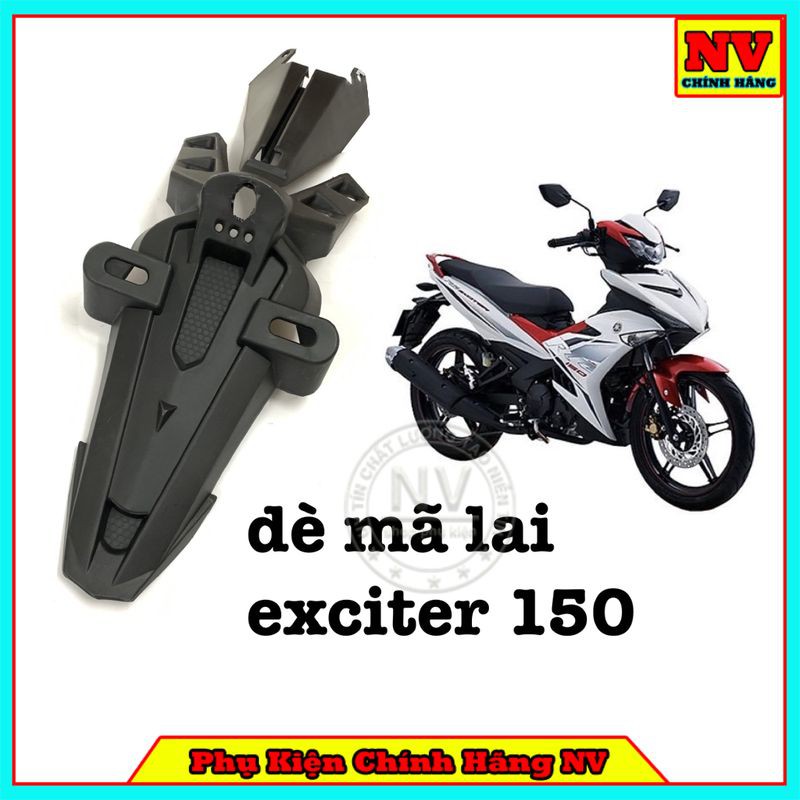 Dè Chắn Bùn Ex150 Mxking Malai Mẫu Nhỏ Cacbon Gắn Sau