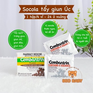 Kẹo socola sổ giun úc cho trẻ em và người lớn