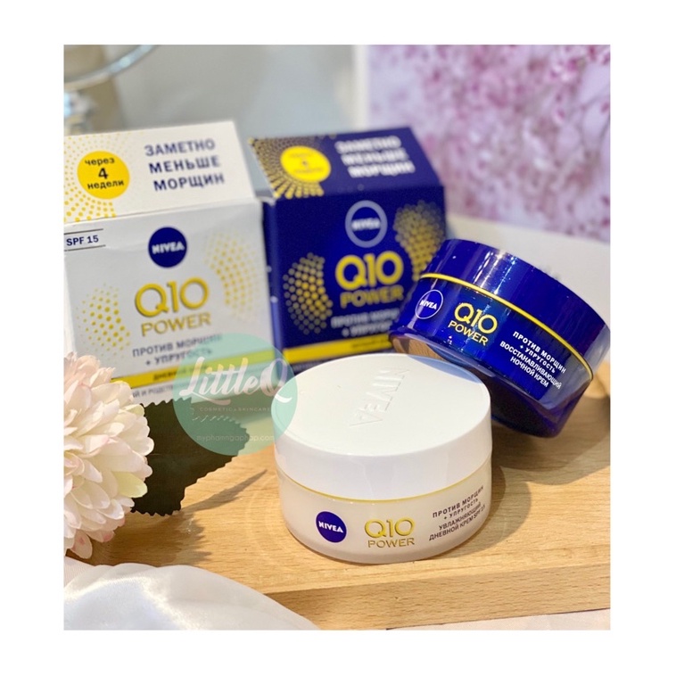 KEM DƯỠNG DA CHỐNG NHĂN NIVEA Q10 plus