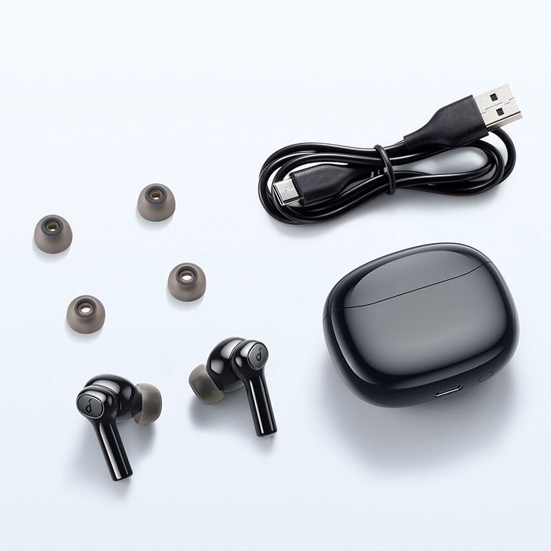 Tai nghe bluetooth SOUNDCORE (by ANKER) R100 True Wireless, 25 giờ nghe nhạc, chống nước IPX5, tích hợp 2 mic - A3981