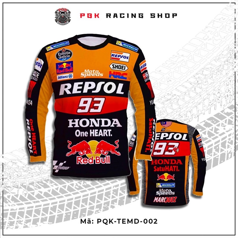 áo thun tay dài repsol