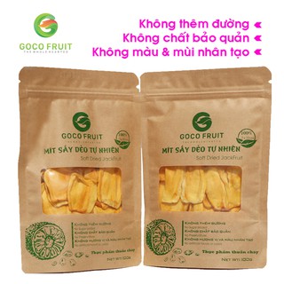 [Combo] 2 Túi Mít Sấy Dẻo 100g. GOCO FRUIT. Không Đường, Không Chất Bảo Quản, Không Hương Vị Màu Nhân Tạo
