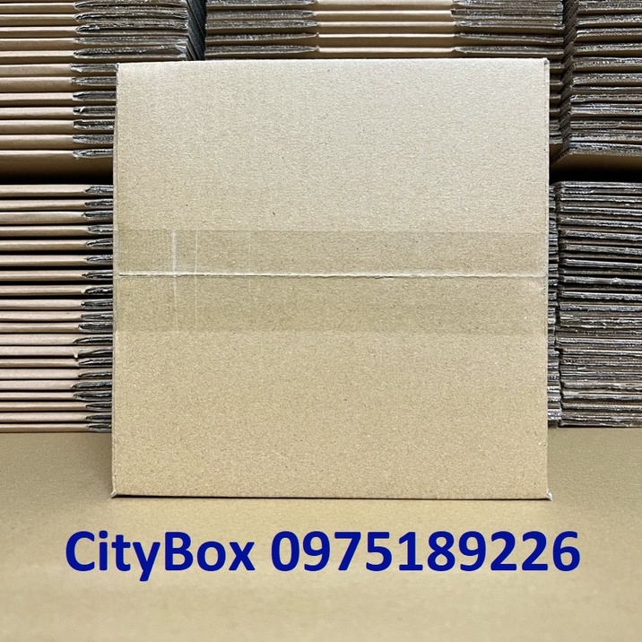 Set 10 hộp 20x20x10 hộp carton ship cod - 20x20x10 hộp đóng hàng