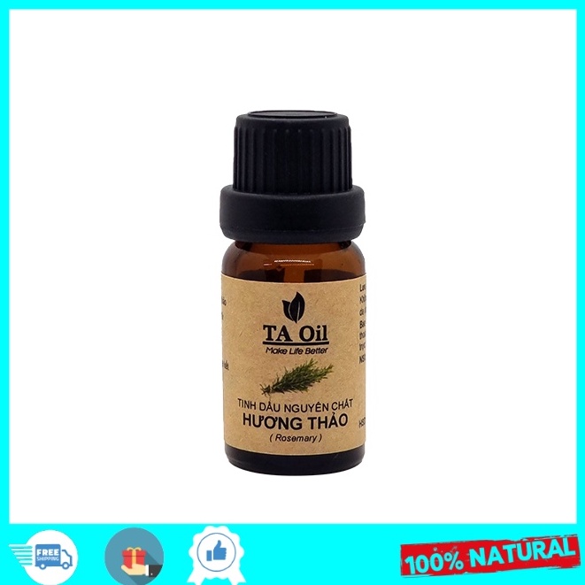 [Mã 155LIFESALE giảm 8% đơn 99K] [GIÁ DÙNG THỬ] Tinh Dầu Hương Thảo Thiên Nhiên - Rosemary essential oil