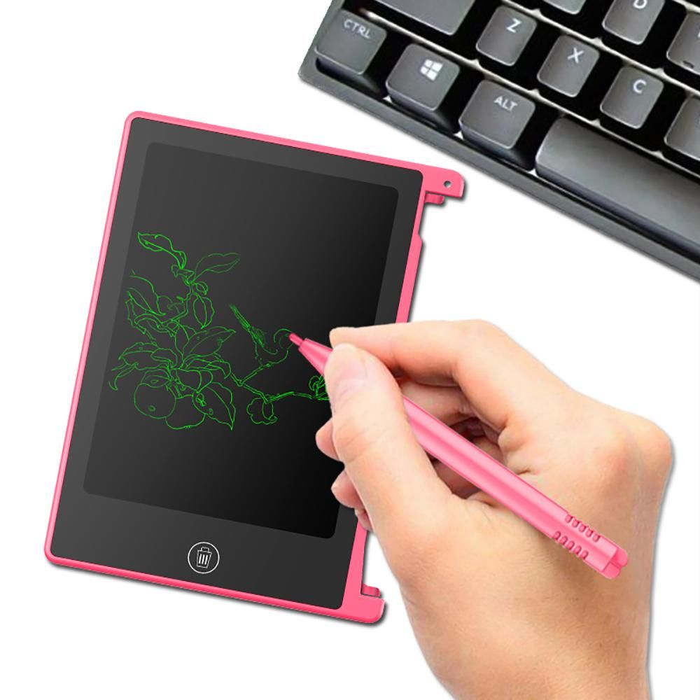 Máy tính bảng đen màn hình LCD kỹ thuật số mini 4.5 inch chất lượng cao dùng viết tay cho trẻ em