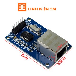 Module Ethernet Chíp ENC28J60 SPI