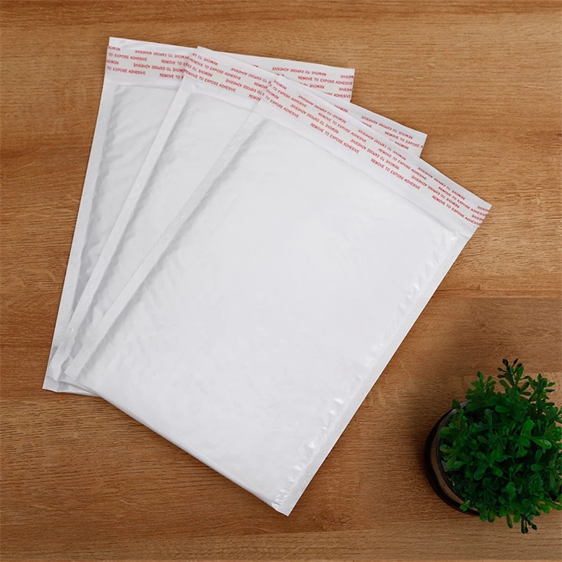 Set 10 Túi Bong Bóng Chống Nước Tự Niêm Phong Cho Tạp Chí Văn Phòng
