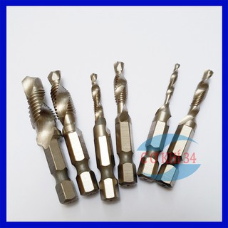 Taro Cho Máy Khoan M3-M10 HSS cao cấp 6 cây
