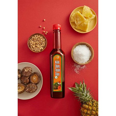 [VEGAN FOOD] NƯỚC MẮM THUẦN CHAY - CHAI 500 ml