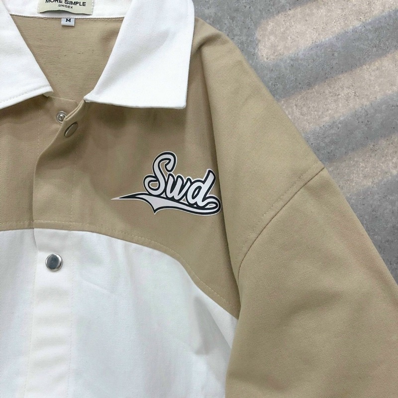 Áo Khoác Jacket BOB Vải Kaki Form Rộng Unisex Ulzzang