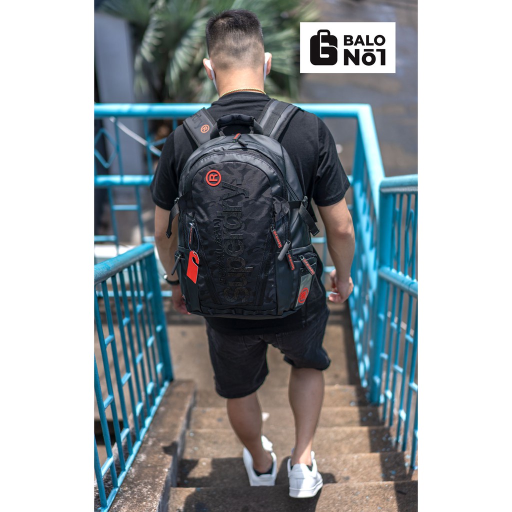 [BALO_NO.1] Balo nam đa năng Superdry Buff Tarp Backpack phiên bản mới