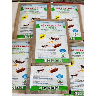 Bột phấn kiến (lẻ 50g)- Diệt trừ kiến và gián