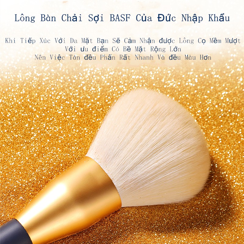 Bộ 14 Cọ Trang Điểm MAANGE 5918 180g Làm Đẹp Chuyên Nghiệp Chất Lượng Cao