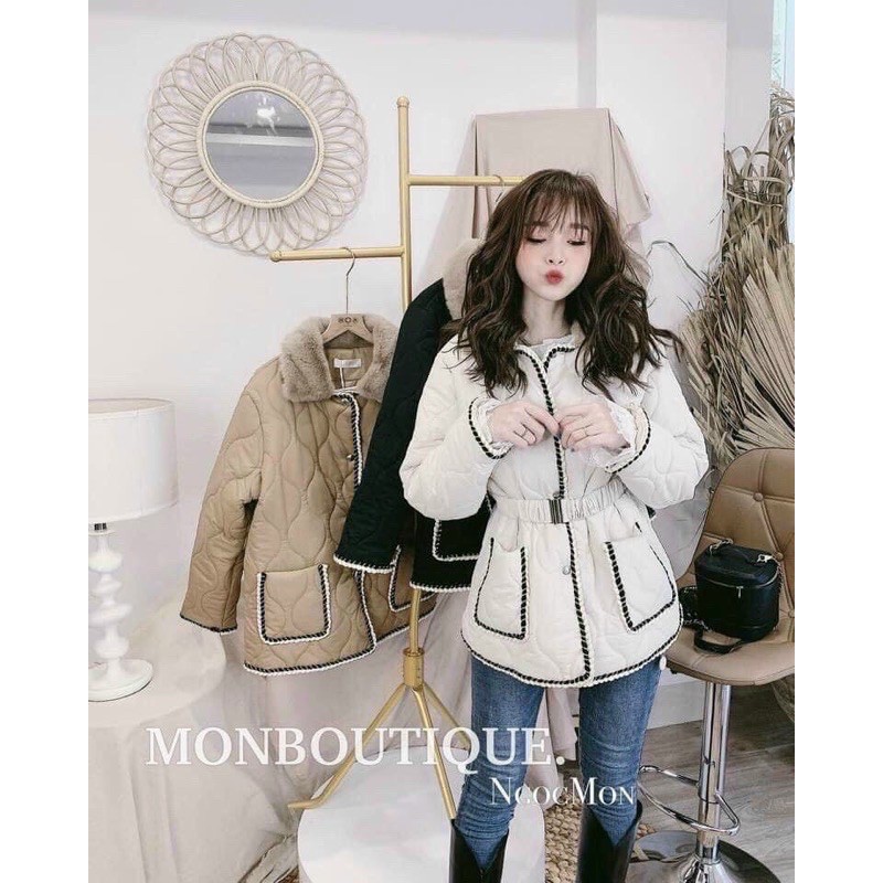 ÁO KHOÁC CỔ LÔNG HOT HIT ẤM NHẸ❌L1 XỊN-MỊN❌