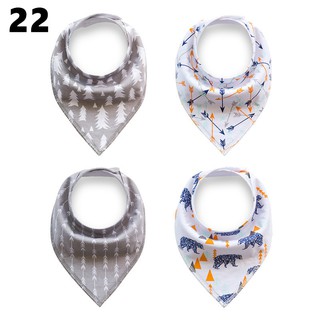 Bộ Yếm Ăn Cotton Xinh Xắn Dành Cho Bé