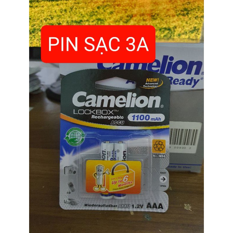 PIN SẠC CAMELION CÁC LOAI --AA --AAA --9V CHÍNH HÃNG