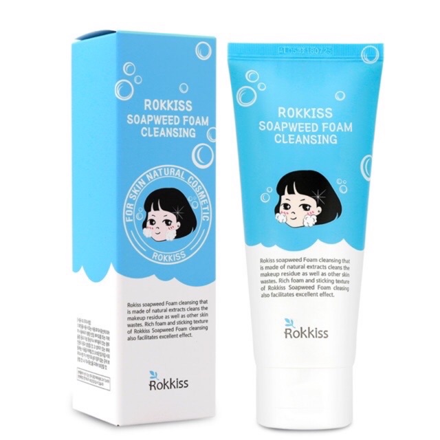 Sửa rửa mặt ROKKISS Soapweed Foam Cleansing 120ml