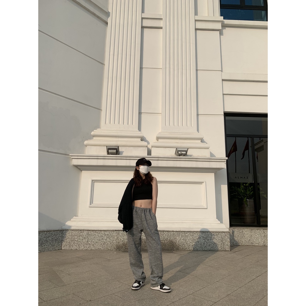 Áo Balo Croptop Nữ Basic Len Tăm Co Giãn SERAPHIC  BL02 | BigBuy360 - bigbuy360.vn