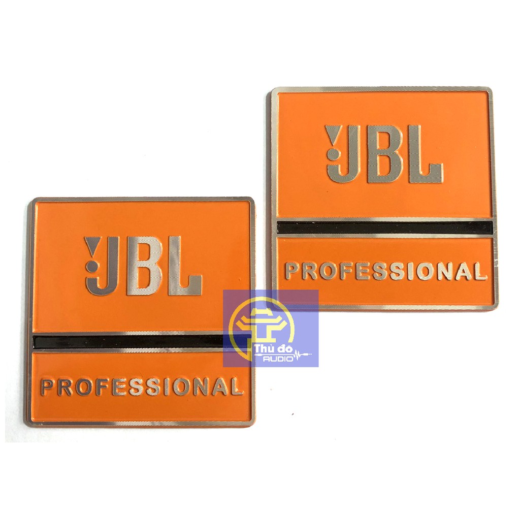 02 cái tem nhôm dán thùng loa JBL, kích thước 5.5cm