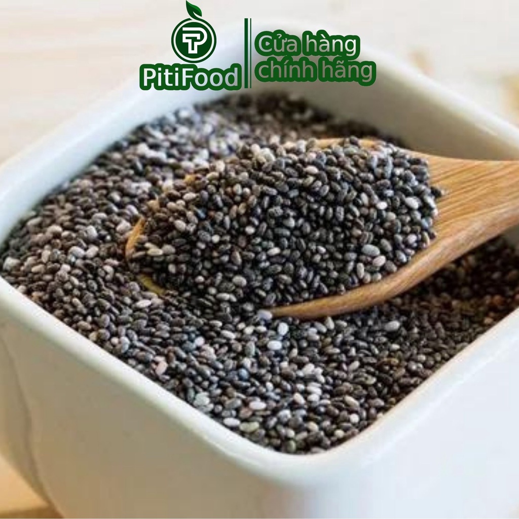 [DATE MỚI] Hạt chia đen Úc Black Bag CHIA - Chia Úc 1KG Absolute Organic hữu Cơ