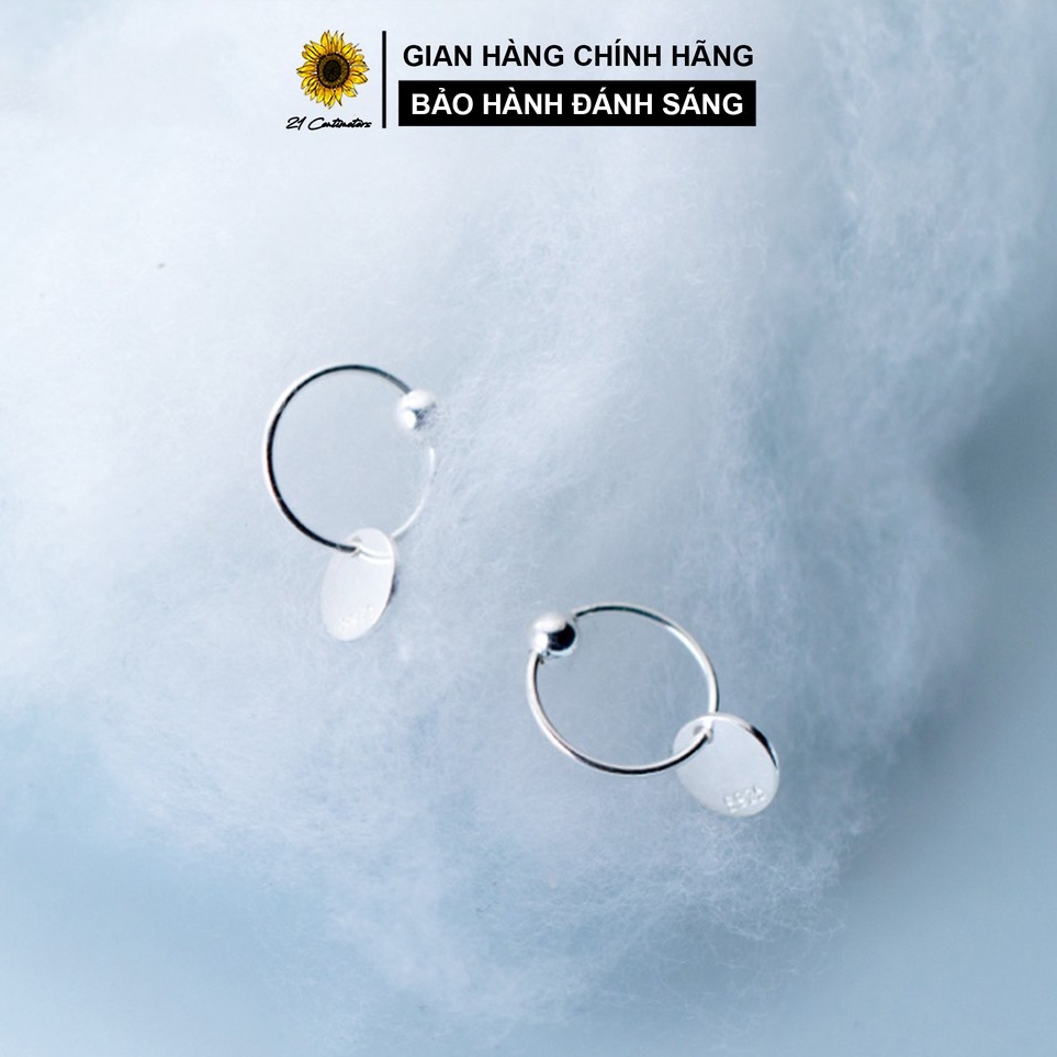 Bông bạc Tiệm bạc 21 Centimeters Simple Tag