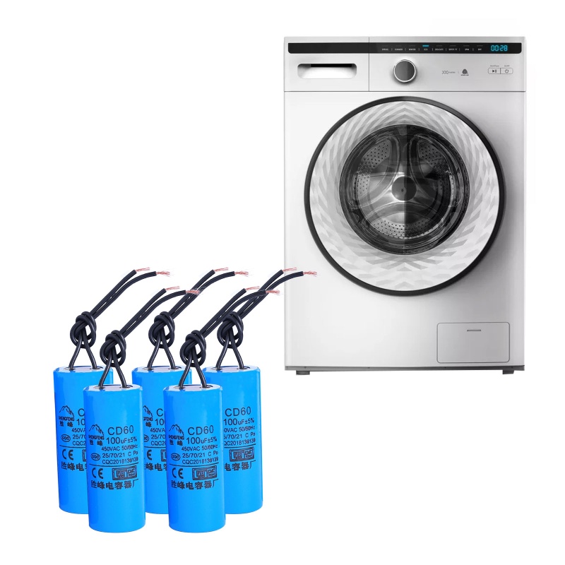 Tụ Điện Một Giai Đoạn Động Cơ Siêu Đơn Loại CD60 100uf