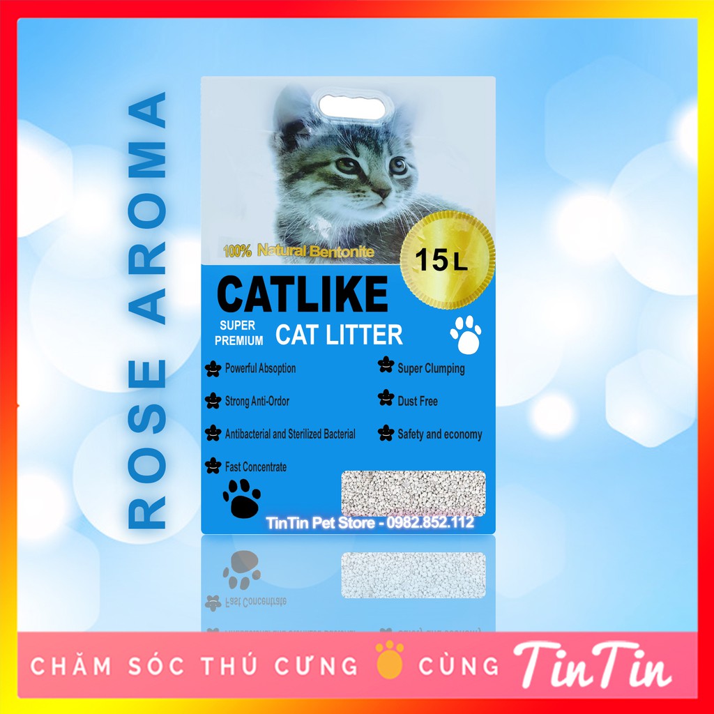 Cát Vệ Sinh Cho Mèo Cat Like Bao 15l - Cát Mèo giá rẻ