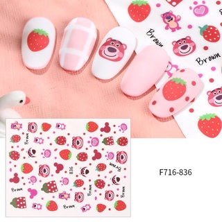 Sticker dán móng tay - phụ kiện nail
