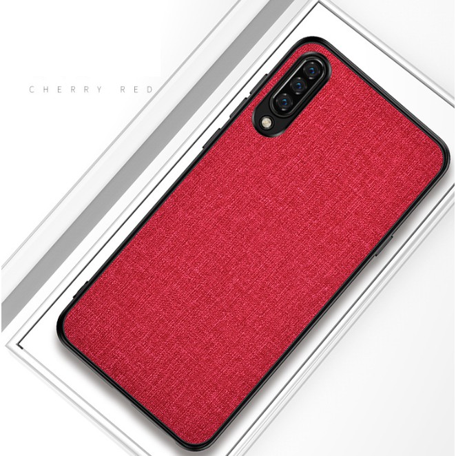 Ốp lưng xiaomi CC9e / CC9 vân vải jean cao cấp