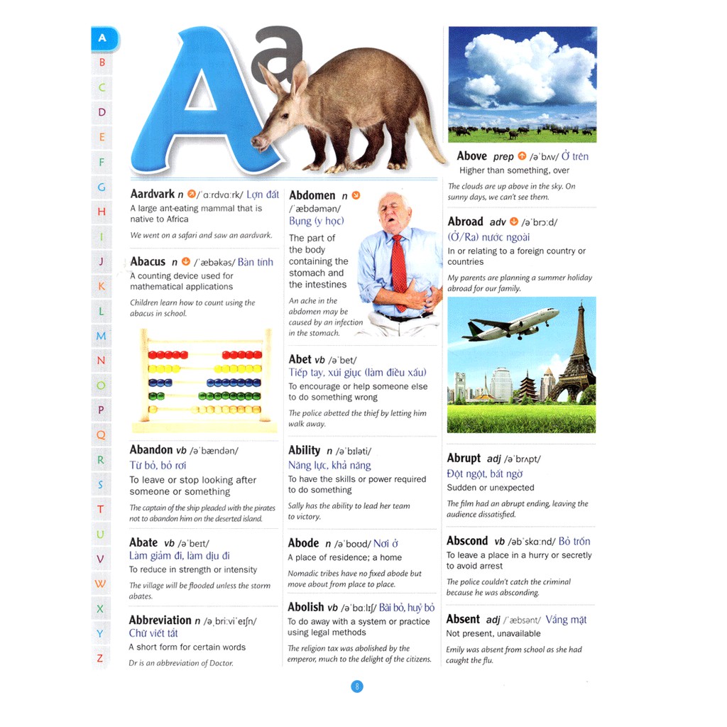 Sách: Chilldrens Picture Dictionary - Từ Điển Tranh Dành Cho Trẻ Em