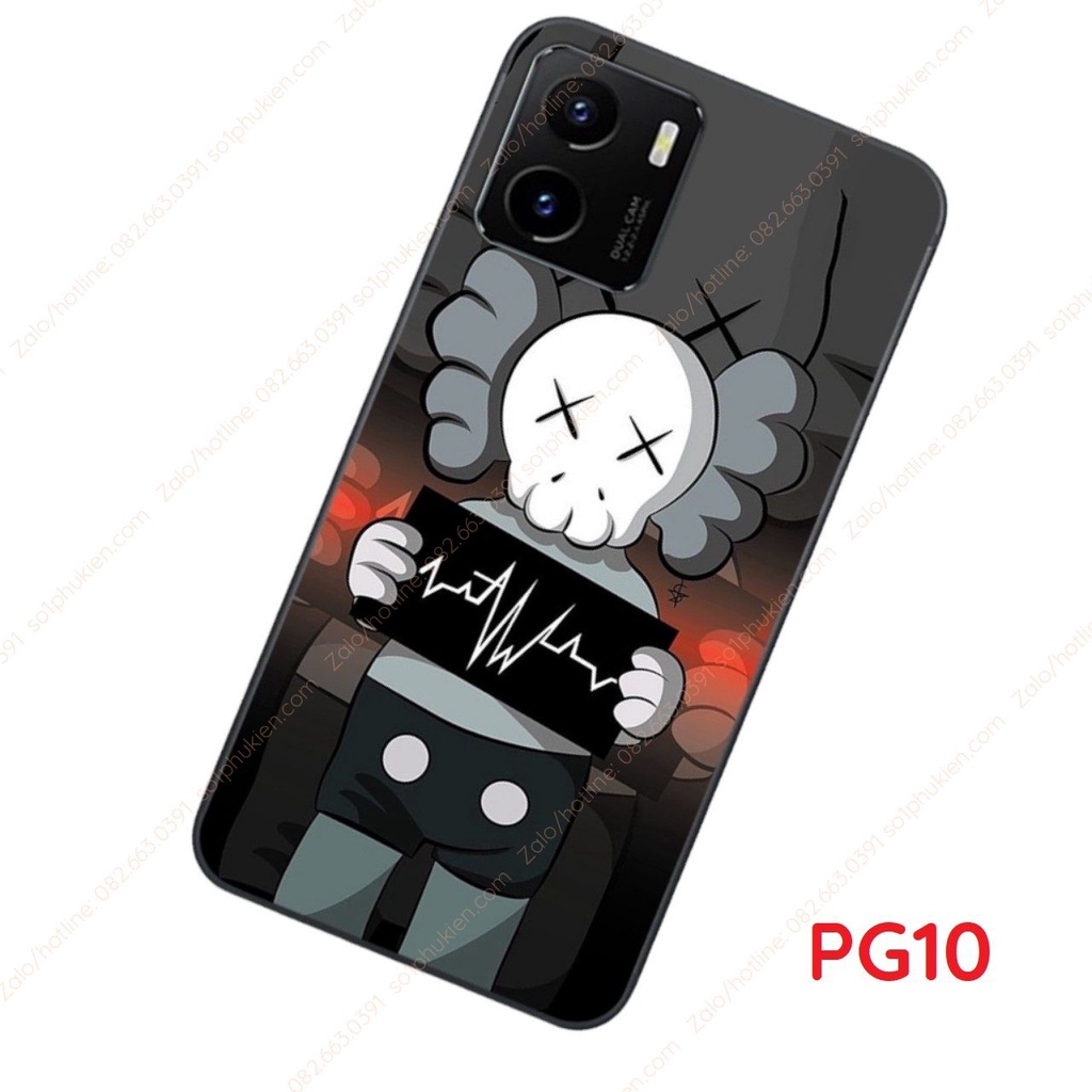 Ốp lưng Vivo Y15s / Y15a / Y01 dẻo in hình gấu bear brick siêu ngầu cực đẹp