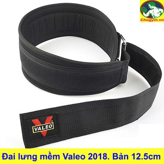 Đai Lưng Mềm Tập GYM Valeo Bản Bé Lifting Belt
