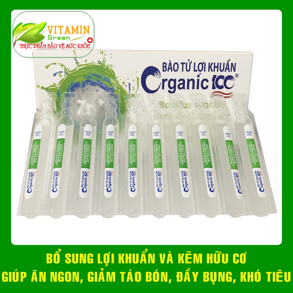 BÀO TỬ LỢI KHUẨN CRGANIC100 GIÚP ĂN NGON, TĂNG CƯỜNG HẤP THU, GIẢM TÁO BÓN, ĐẦY BỤNG, KHÓ TIÊU