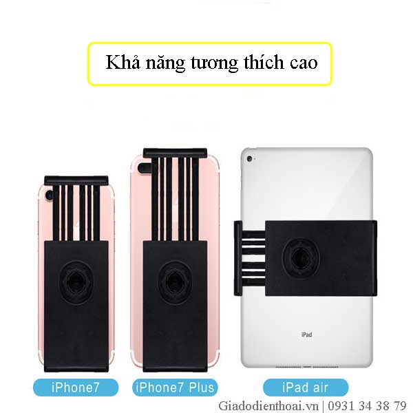 CHÍNH HÃNG WK WEKOME S100 Giá đỡ điện thoại máy tính bảng đế tròn để bàn chắc chắn thân và đế là kim loại