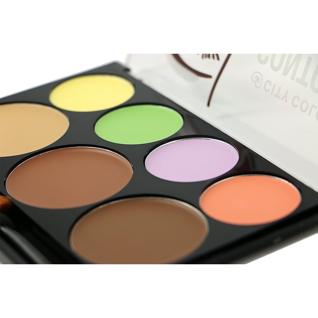 🌈 BẢNG CHE KHUYẾT ĐIỂM & TẠO KHỐI CITY COLOR NHIỀU MÀU MỸ