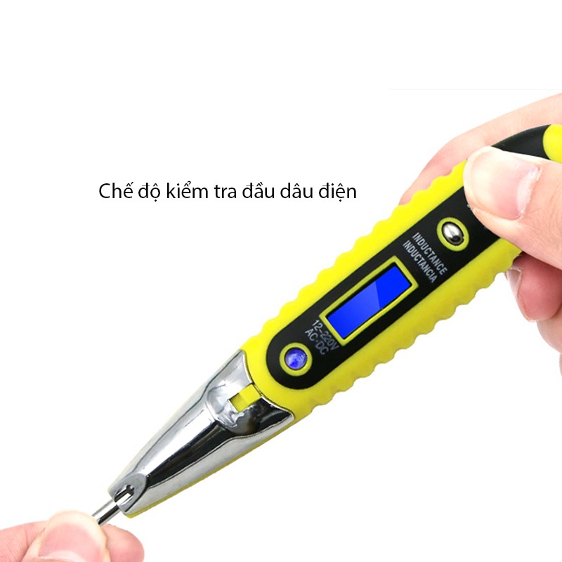 Bút thử điện có đèn Led không tiếp xúc đa năng thông minh - Bút thử thông mạch