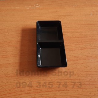 CHÉN CHẤM 2 NGĂN MELAMINE C103