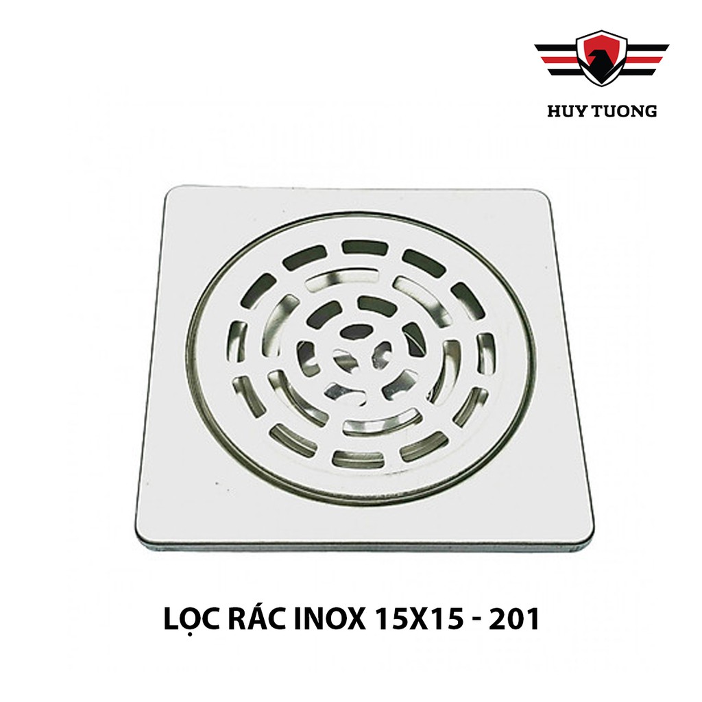 Lọc chắn lược rác Huy Tưởng chất liệu Inox lắp ống thoát nước, phòng vệ sinh, nhà tắm ,nhà bếp chống hôi