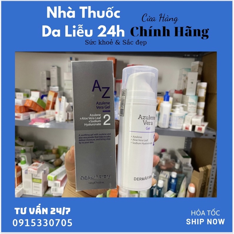 Tinh chất loại bỏ da kích ứng ngứa khô rát Azulene Vera Gel