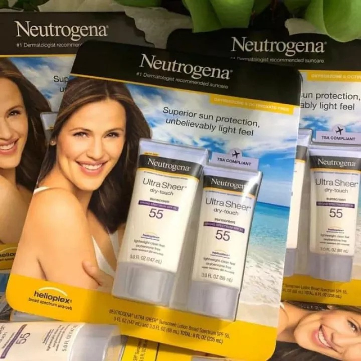 Kem chống nắng Neutrogena Ultra Sheer Dry Touch Spf 55+ - Hàng Costco Mỹ